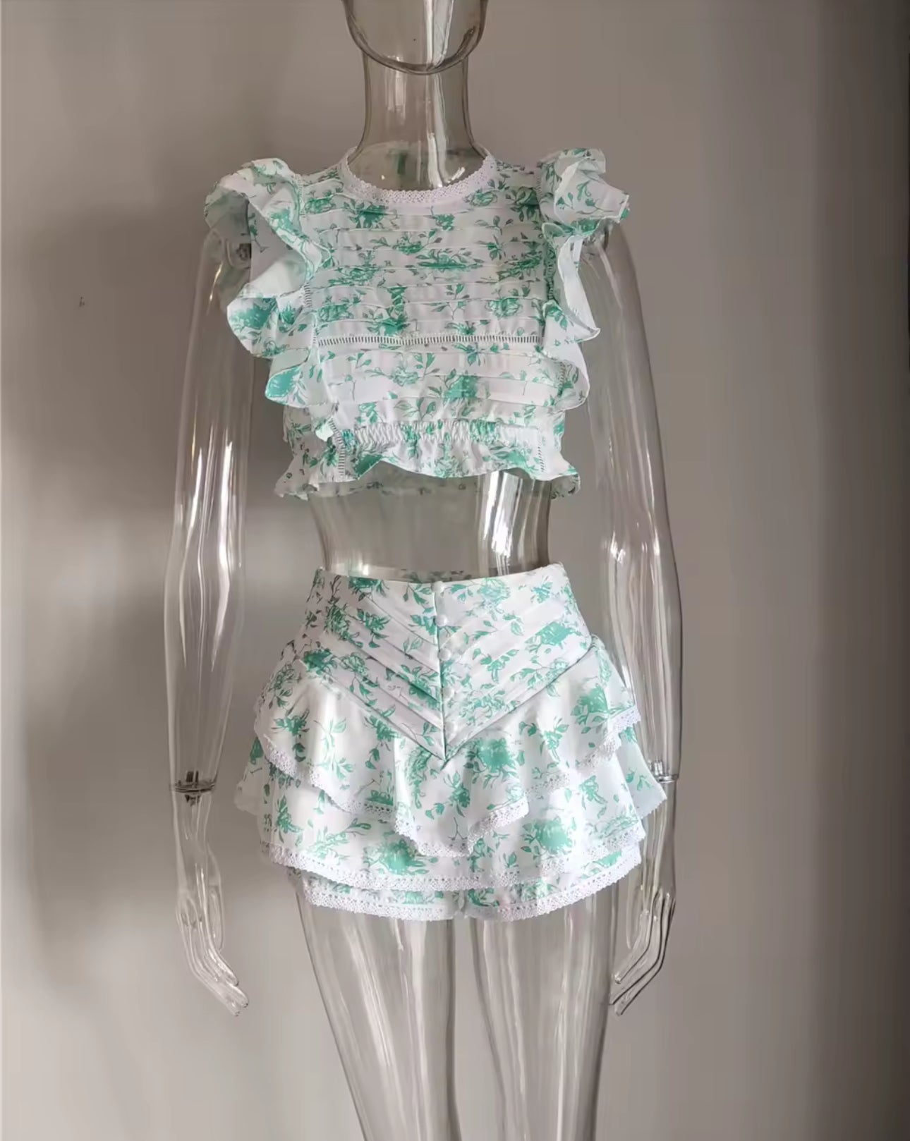 Preorder frill skort Co ord